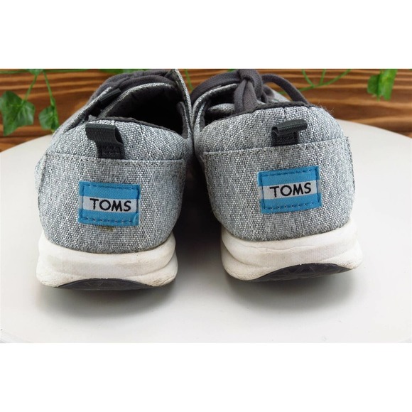 TOMS Size 8.5 M Gray Running Shoes Fabric Women - Picture 5 of 8